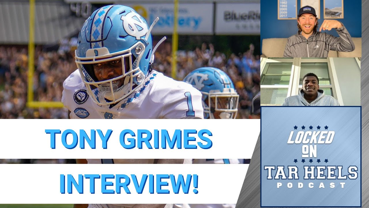 Video: Locked On Tar Heels - Tony Grimes Interview, Pitt Prep, How Is UNC 6-1?