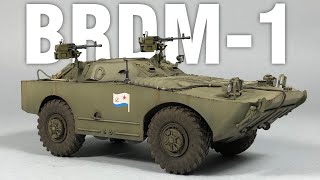 BRDM-1, Trumpeter 1:35, PAINTING and WEATHERING