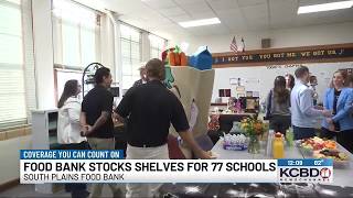 South Plains Food Bank stocks the shelves for 77 schools across Lubbock