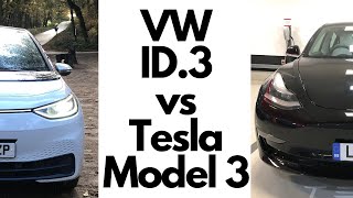 VW ID.3 vs Tesla Model 3 - Which would I buy Volkswagen ID3 or Model3