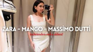 What I Bought in the Zara, Mango & Massimo Dutti Sale? 🛍️ Try-on Haul
