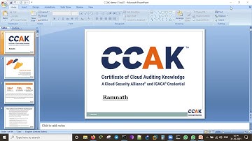 CCAK Vorbereitung