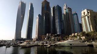 Dubai Marina Walking Tour 4K