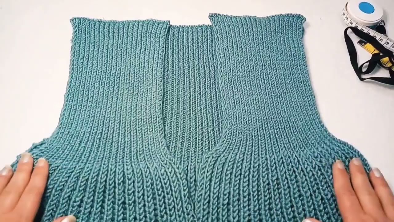 İKİ ŞİŞLE YELEK MODELLERİ ✅ (Yaka Ve Kol Kesme Yok) ✅ Kolay Örgü Modelleri ✅ Very Easy Vest Knitting