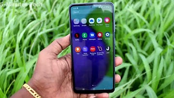 How to do screen recording in Samsung Galaxy A52