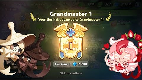 Arcare Arena Epic Battle of Friendship Grandmaster 1 Teams | Cookie Run Kingdom
