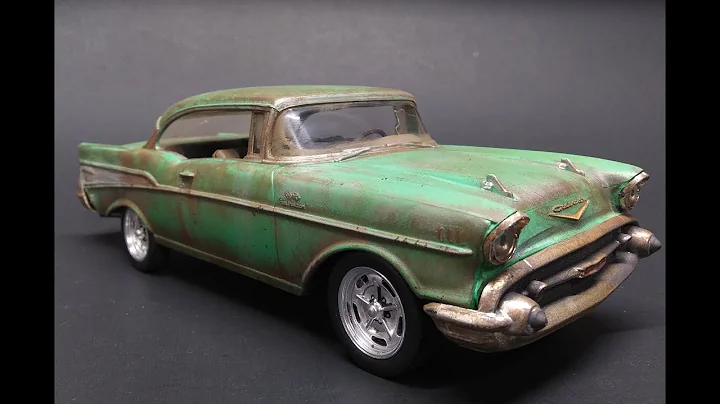 Revell 1957 Chevy Bel Air 1/25 Scale Model Kit Bui...