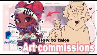 How to take art commissions ( or how I personally do it)