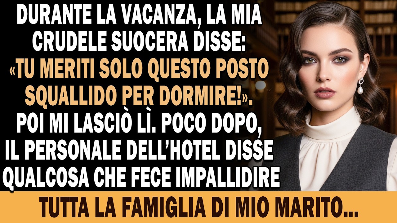 «È la chiave della tua stanza. Pensavi davvero di dormire qui con noi?» Mia suocera mi lanciò la chiave di una pensione fatiscente contro il petto, nella hall piena di gente. Mio marito Riccardo...