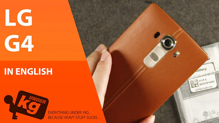 [EN] LG G4 Unboxing [4K]