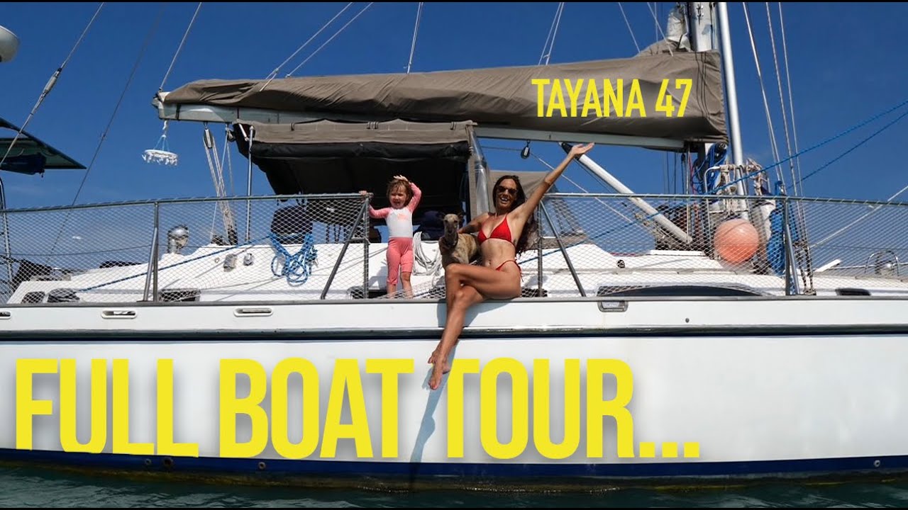 FULL BOAT TOUR! WATER DAMAGED boat now OCEAN READY! Ep 347