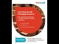 Never Run Out of Packaging Stock Again | Tech Cloud ERP Inventory Management