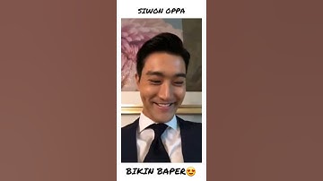 SIWON SUJU BIKIN BAPER!