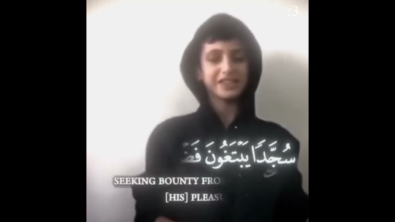 اشبال من القُراء الصغار يقرؤون (القرآن الكريم) بصوت عذب "ما شاء الله تبارك الرحمن"