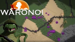 Waronoi - Tactical RTS with procedurally generated maps