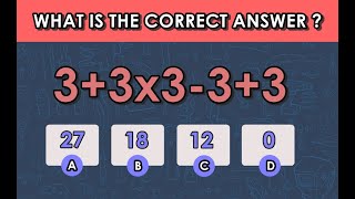 For Genius Only - Can Solve This Simple Math Problem ?