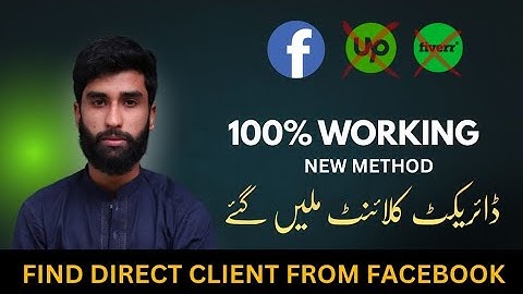 Find Clients from Facebook for Online Earning in 2025 – New Working Method!
