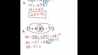College Algebra - 1.4 Complex Numbers