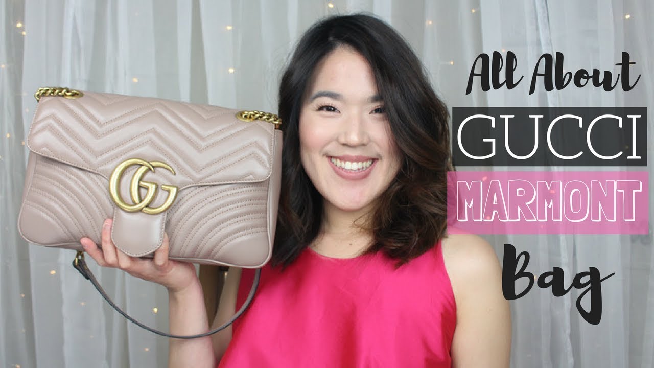 GUCCI MARMONT BAG REVIEW - YouTube