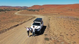 Adelaide South Australia Road trip Flinders Range National Park Drone video Mavic 2 pro video