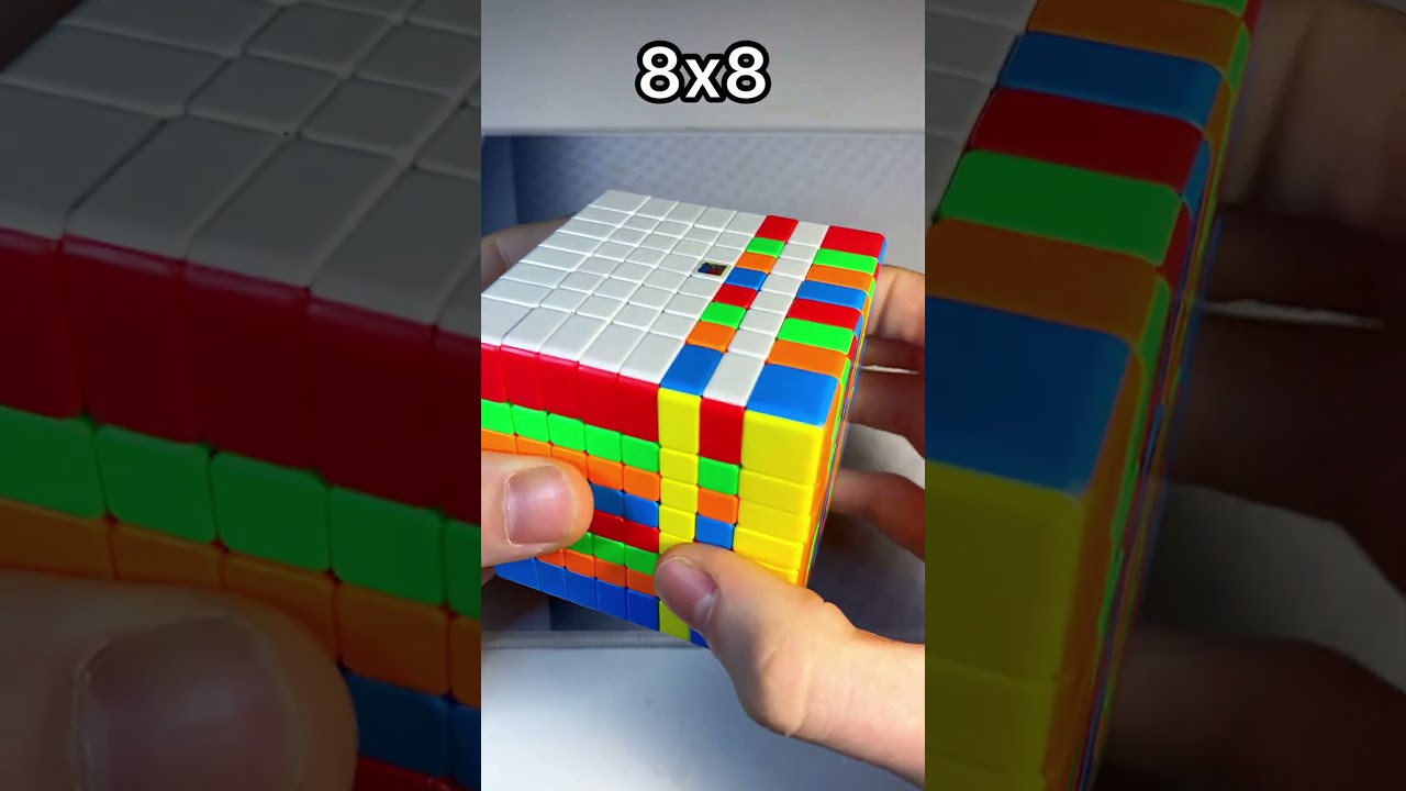 EVERY Rubik S Cube From 1x1 To 17x17 Shorts