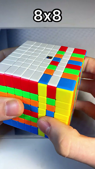 EVERY Rubik’s Cube From 1x1 to 17x17 😎🥳 #shorts