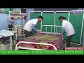 Hospital bed making by Paramedical Students | Delhi Paramedical and Management Institute