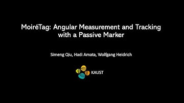 MoiréTag: Angular Measurement and Tracking with a Passive Marker