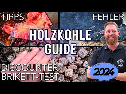 Darum zündest du deinen Grill falsch an! + Tipps beim Holzkohle-Kauf