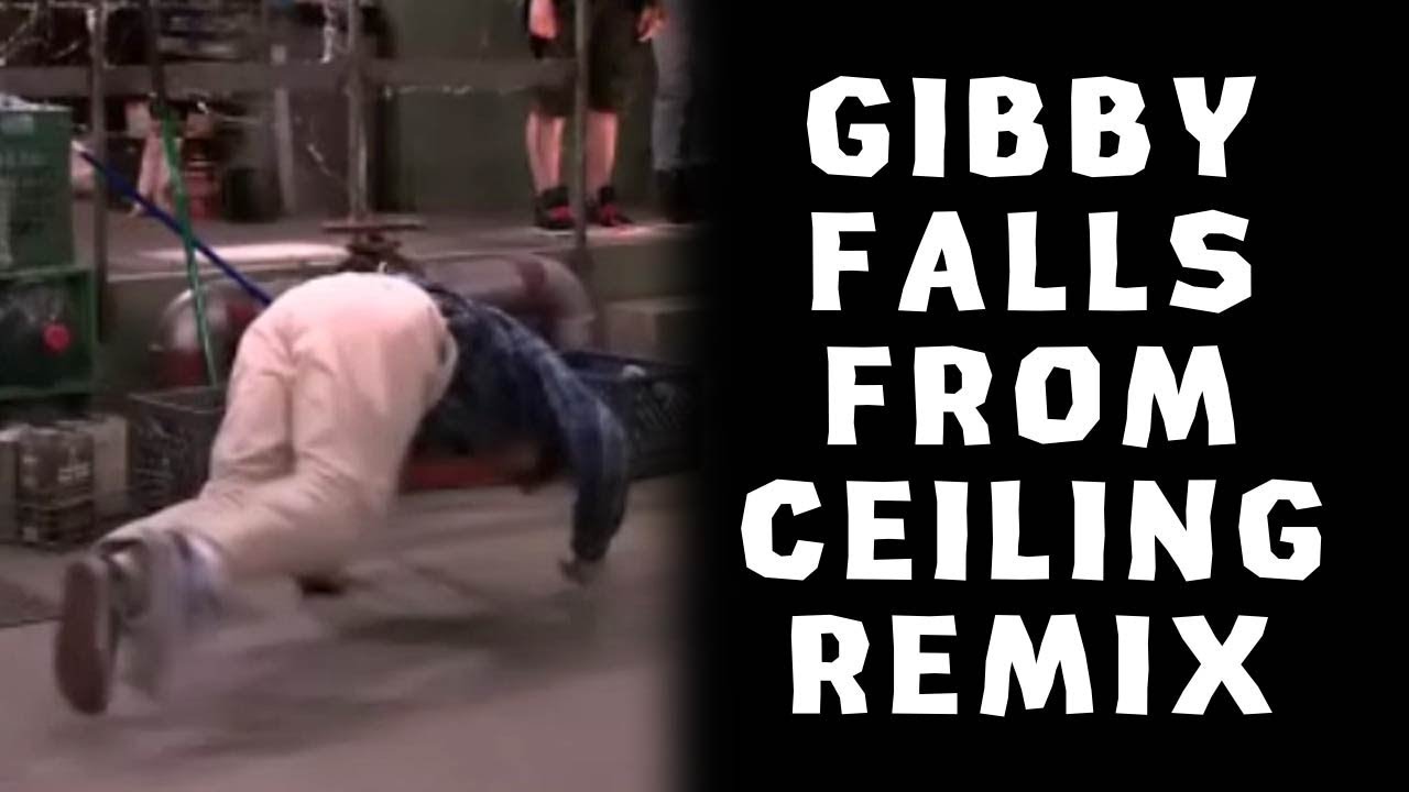 Gibby Falls From Ceiling Remix Compilation YouTube