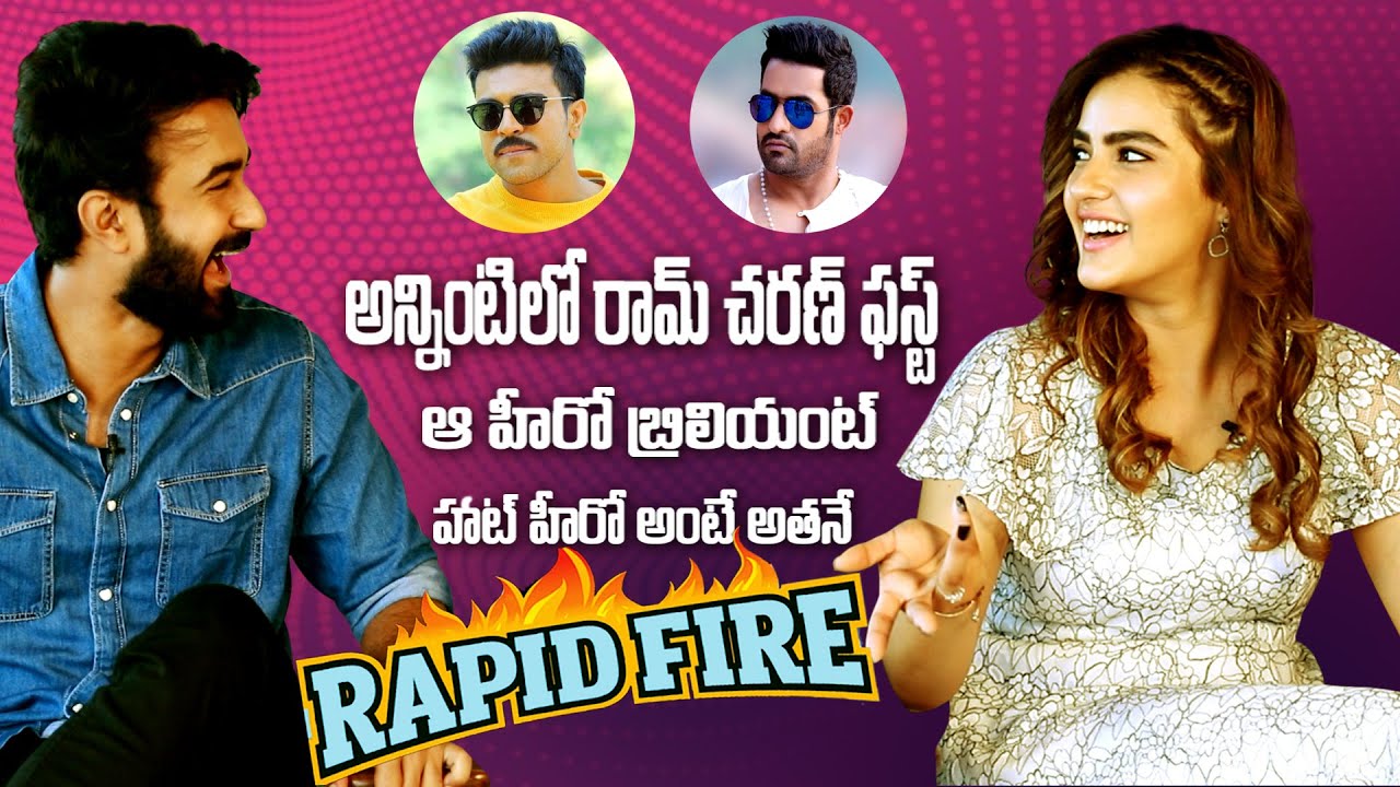 Ram Charan is Best: Kavya Thapar | Rapid Fire with Ek Mini Katha Team | Santhosh Shobhan | IG Telugu