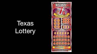 Ruby 7s - Texas Lottery $10 (May 2023) HALL OF SHAME!