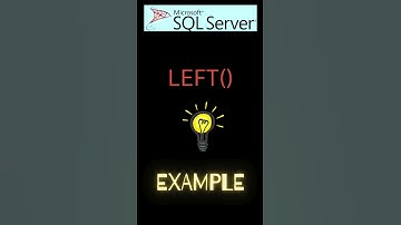 SQL Server String Function #sqlserver   #sqlfunctions