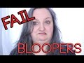 Makeup Tutorial FAIL! | BLOOPERS | RawBeautyKristi