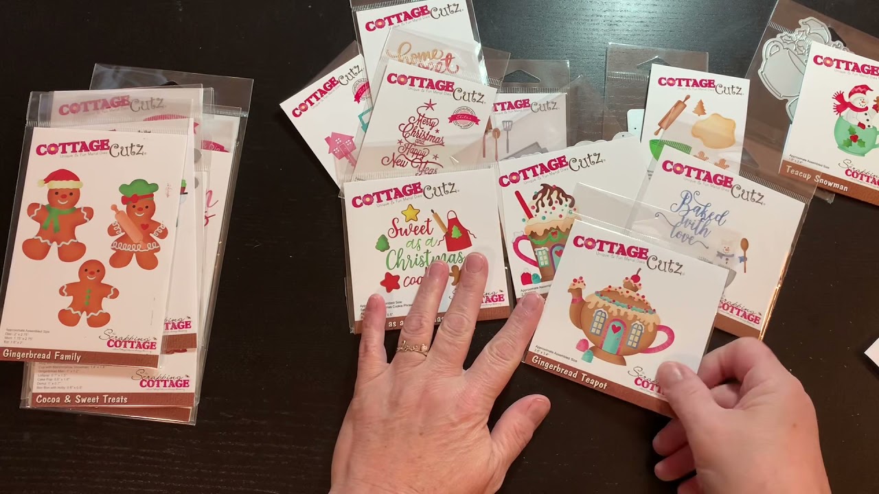 Crafty die haul from Scrapping Cottage