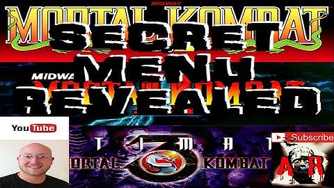 Mortal Kombat Arcade Secret Menus!!  EJB menu hidden for 20+ years discovered!!