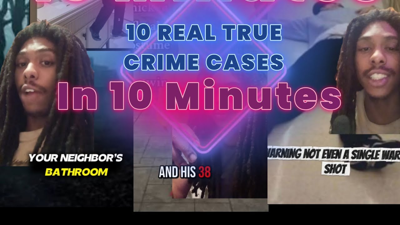 Real Case Tested 10 REAL True Crime cases in 10 MINUTES - YouTube