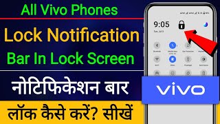 Disable on lock screen for notification drawer vivo,how to lock notification bar in lock screen Vivo screenshot 5