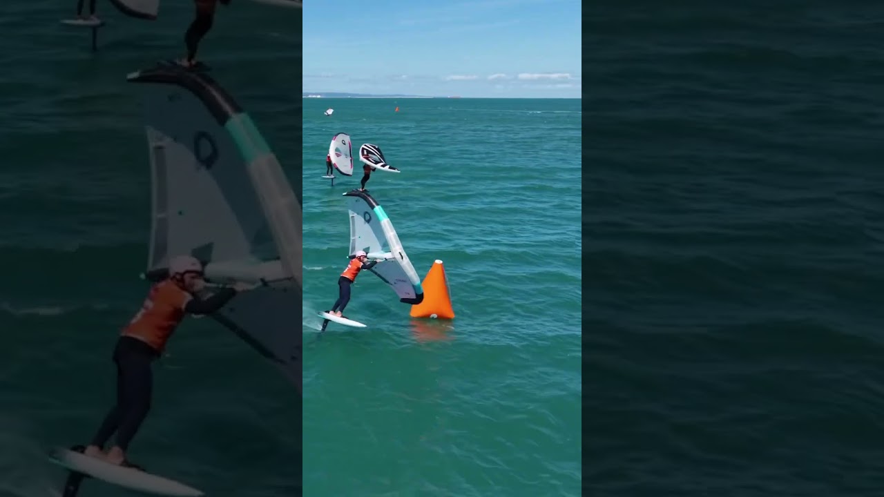 A win for Italy! Francesco Cappuzzo #wingfoiling #worldcup #leucate #winner
