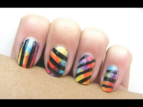 Neon Nails! - YouTube