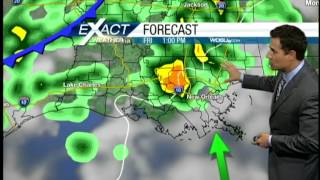 One more dry day before rain arrives