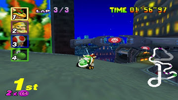 3DS Neo Bowser City - Mario Kart 64 Custom Track