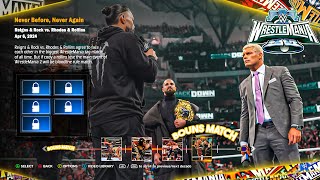 WWE 2K24: What If 2K Give Us A Showcase Bouns Match!