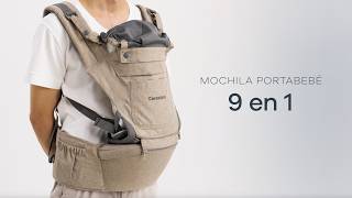MOCHILA PORTA BEBÉ 9 EN 1// CARACTERÍSTICAS ✅ - Videomanual