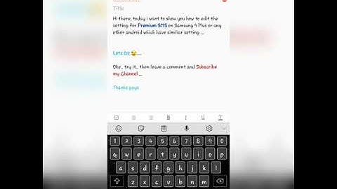How to allow/ not allow Premium SMS on Android