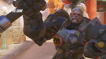 Overwatch: Reinhardt  A.I. Match with a Well Timed Charge