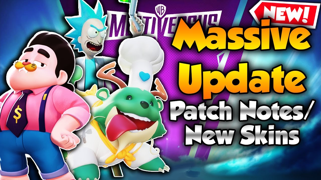 MASSIVE MultiVersus Patch & Update (Nerfs, Buffs, Bug Fixes, New Cosmetics)