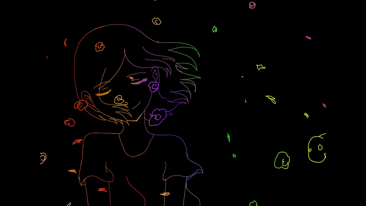 Very short animation clip (petals falling)