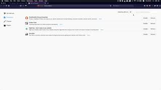 How to check Firefox Quantum Add-ons version