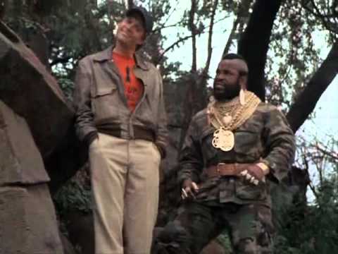 Hannibal and Murdock - the A-Team's two crazymen